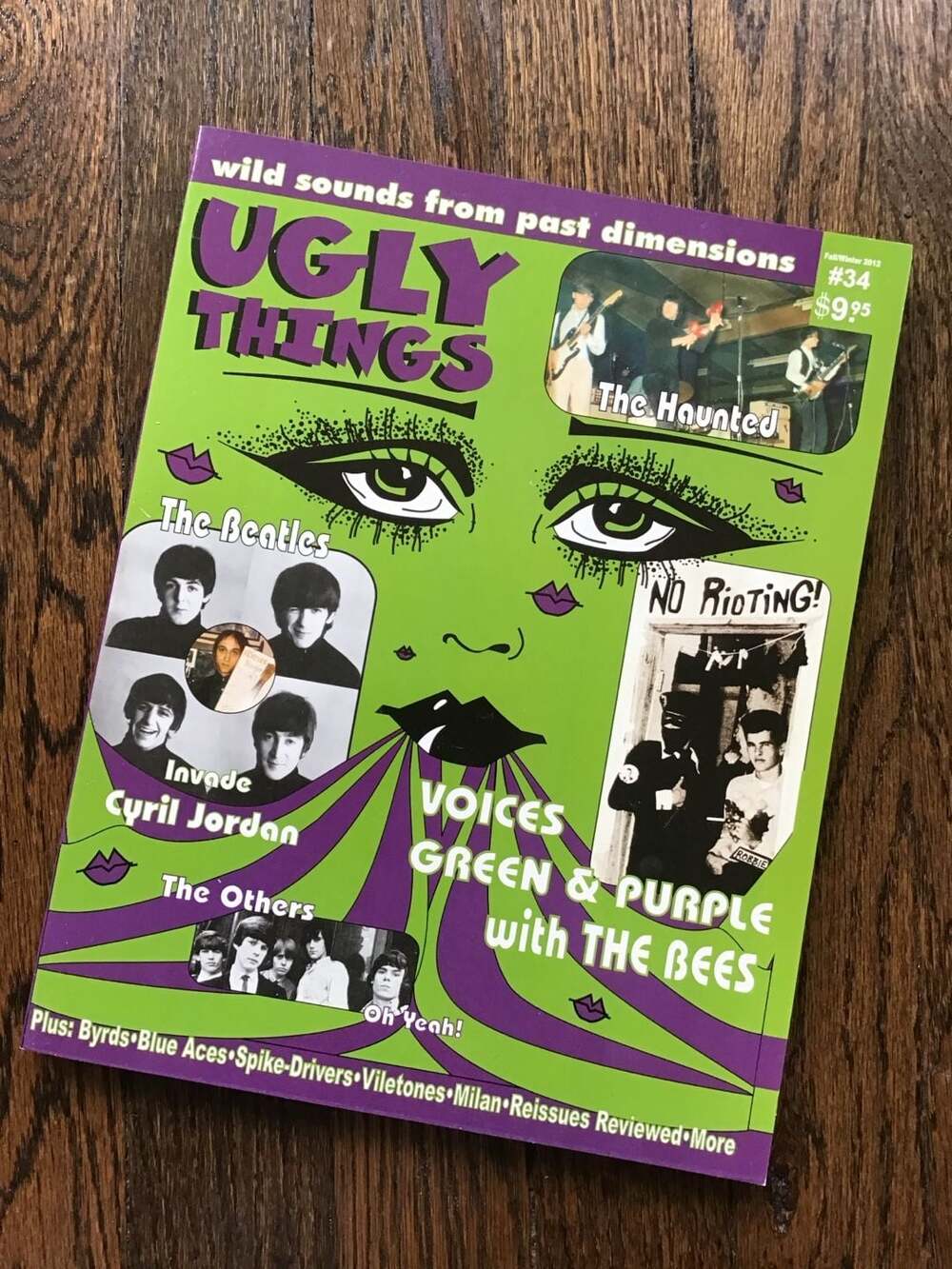 Ugly Things Magazine #34 Fall/Winter 2012 The Haunted The Bees The Beatles